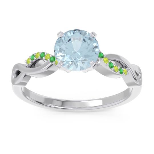 Solitaire Milgrain Atati Ring