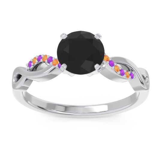 Solitaire Milgrain Atati Ring