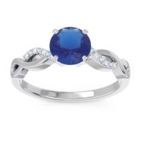 Solitaire Milgrain Atati Ring