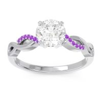 Solitaire Milgrain Atati Ring