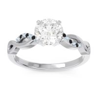 Solitaire Milgrain Atati Ring