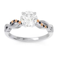 Solitaire Milgrain Atati Ring