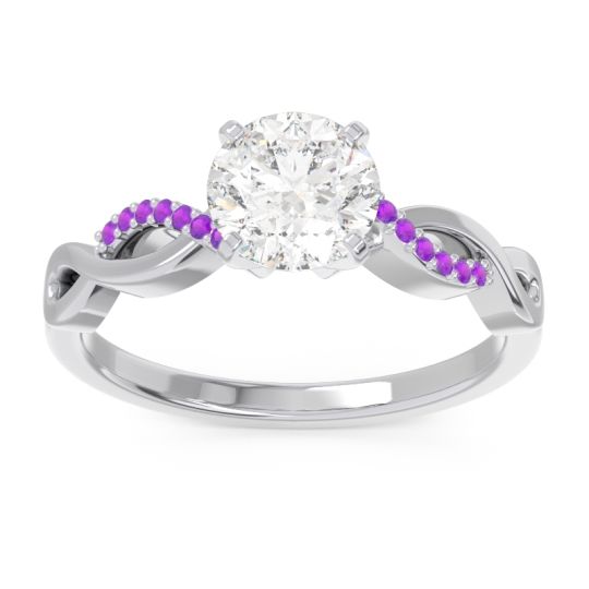Solitaire Milgrain Atati Ring