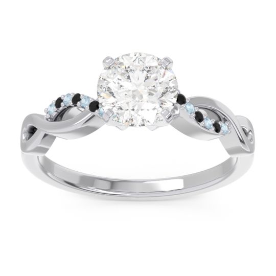Solitaire Milgrain Atati Ring