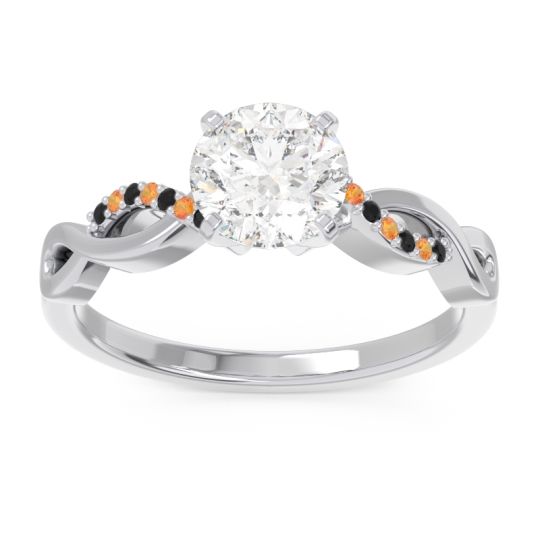 Solitaire Milgrain Atati Ring