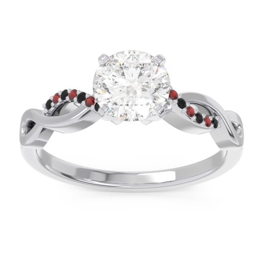 Solitaire Milgrain Atati Ring