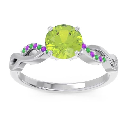 Solitaire Milgrain Atati Ring