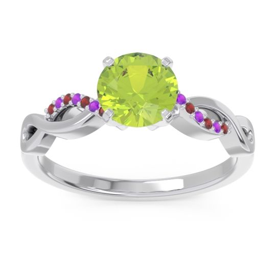Solitaire Milgrain Atati Ring