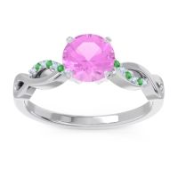 Solitaire Milgrain Atati Ring