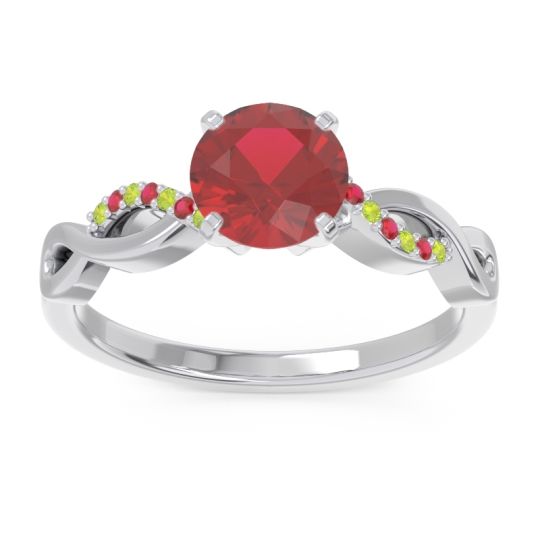 Solitaire Milgrain Atati Ring