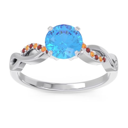 Solitaire Milgrain Atati Ring