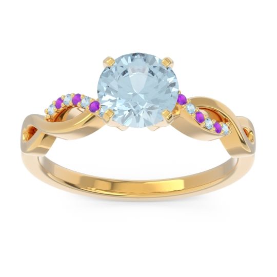 Solitaire Milgrain Atati Ring