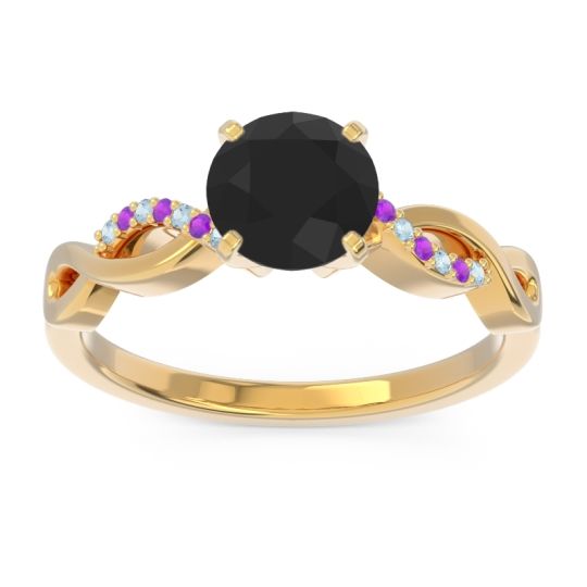 Solitaire Milgrain Atati Ring