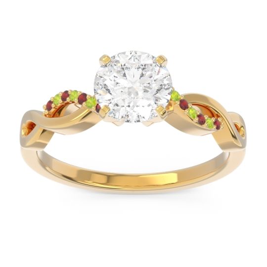 Solitaire Milgrain Atati Ring