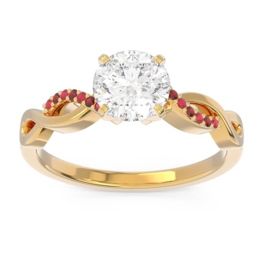 Solitaire Milgrain Atati Ring