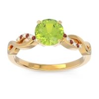 Solitaire Milgrain Atati Ring