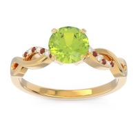 Solitaire Milgrain Atati Ring