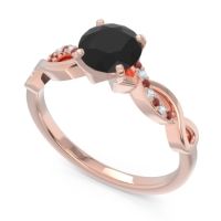 Solitaire Milgrain Atati Ring