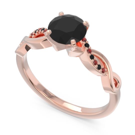 Solitaire Milgrain Atati Ring