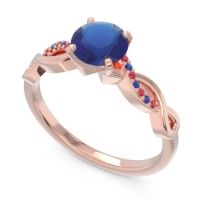 Solitaire Milgrain Atati Ring