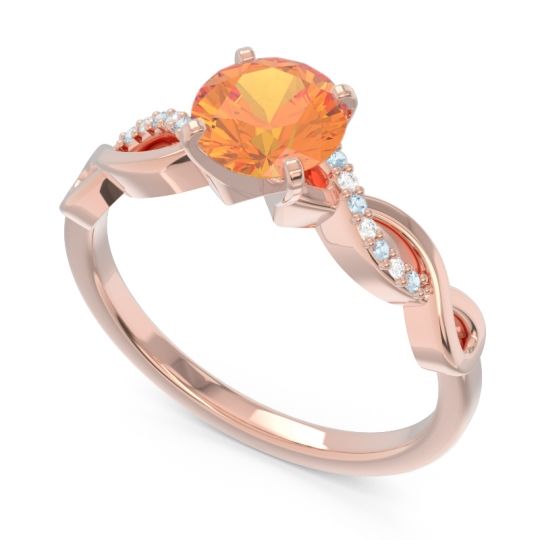 Solitaire Milgrain Atati Ring