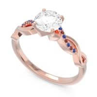Solitaire Milgrain Atati Ring