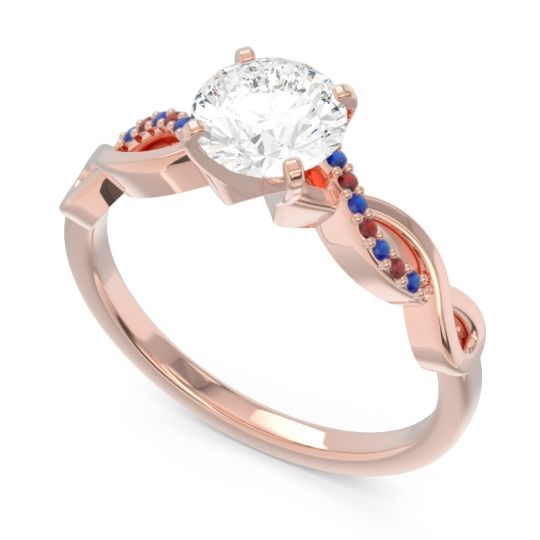 Solitaire Milgrain Atati Ring