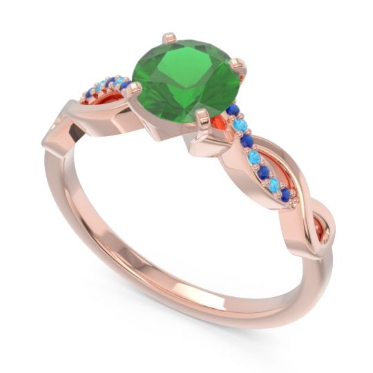 Solitaire Milgrain Atati Ring