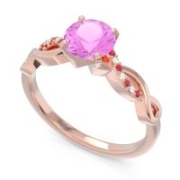 Solitaire Milgrain Atati Ring