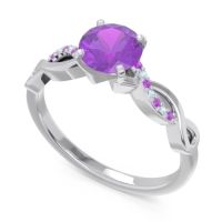Solitaire Milgrain Atati Ring