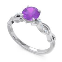 Solitaire Milgrain Atati Ring