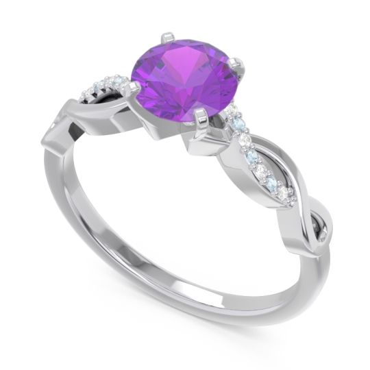 Solitaire Milgrain Atati Ring