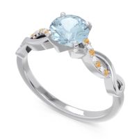 Solitaire Milgrain Atati Ring