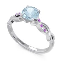 Solitaire Milgrain Atati Ring