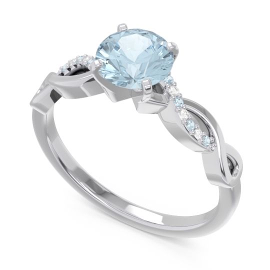 Solitaire Milgrain Atati Ring
