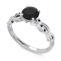 Solitaire Milgrain Atati Ring