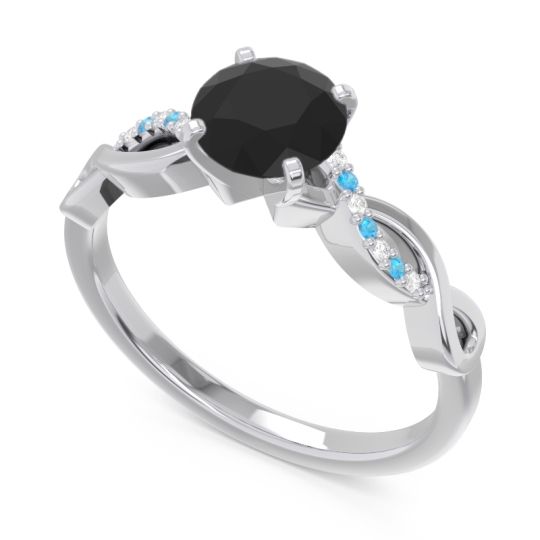 Solitaire Milgrain Atati Ring
