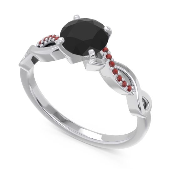 Solitaire Milgrain Atati Ring
