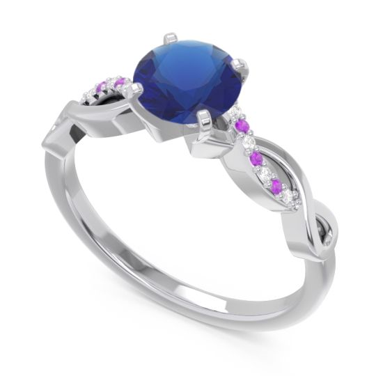 Solitaire Milgrain Atati Ring