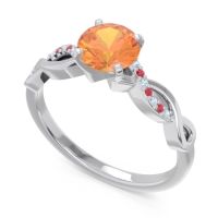 Solitaire Milgrain Atati Ring