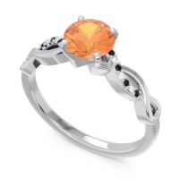 Solitaire Milgrain Atati Ring