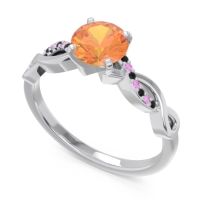 Solitaire Milgrain Atati Ring