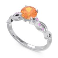 Solitaire Milgrain Atati Ring