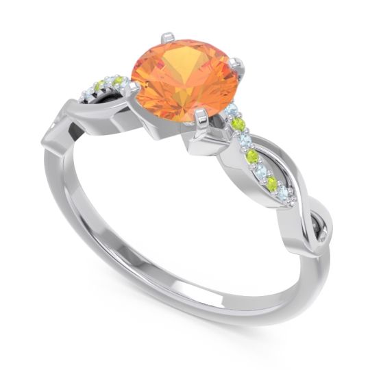 Solitaire Milgrain Atati Ring