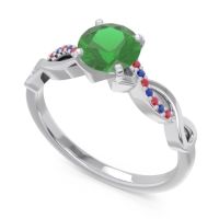 Solitaire Milgrain Atati Ring