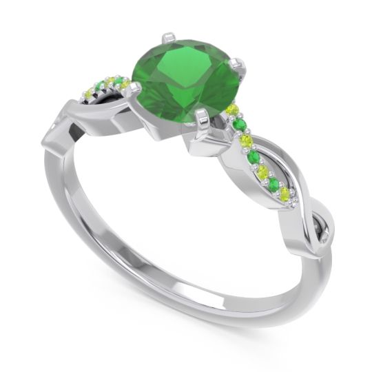 Solitaire Milgrain Atati Ring