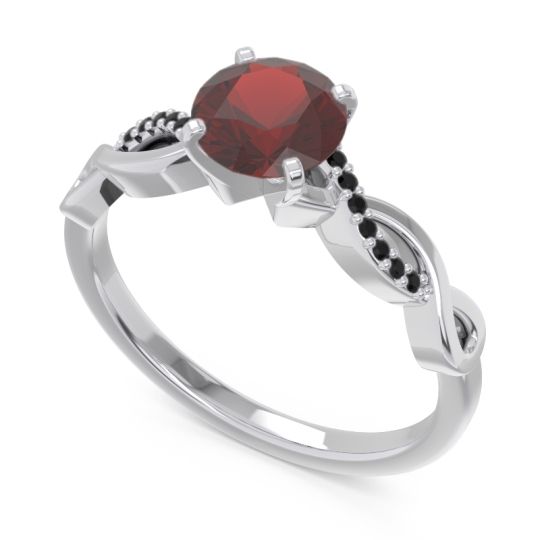 Solitaire Milgrain Atati Ring
