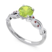 Solitaire Milgrain Atati Ring