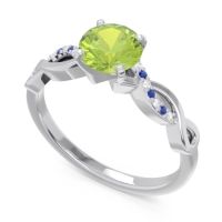 Solitaire Milgrain Atati Ring
