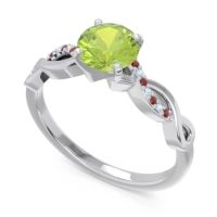 Solitaire Milgrain Atati Ring